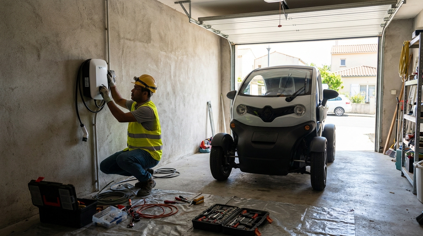 Instalacao de carregador de carro eletrico profissional em Fortaleza‑CE