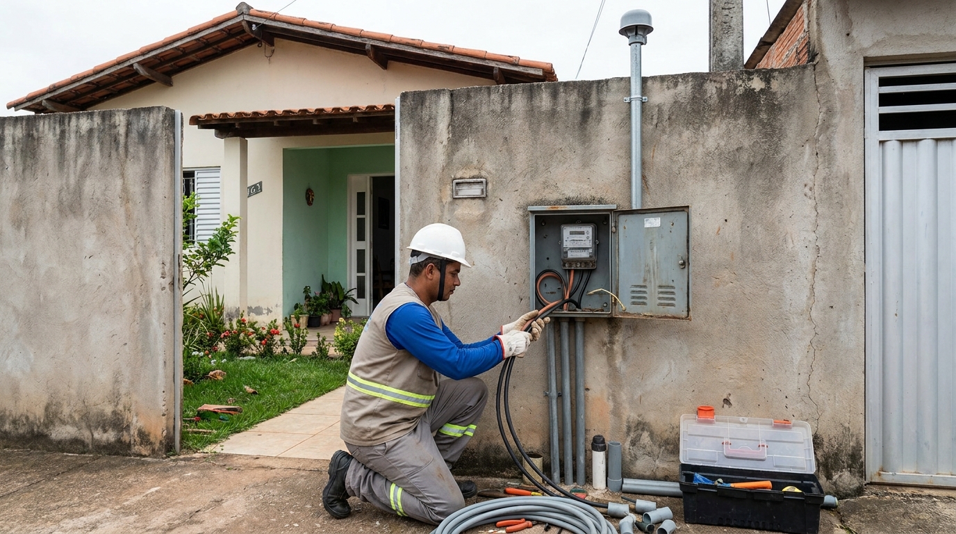 Instalacao de padrao de energia em Fortaleza‑CE