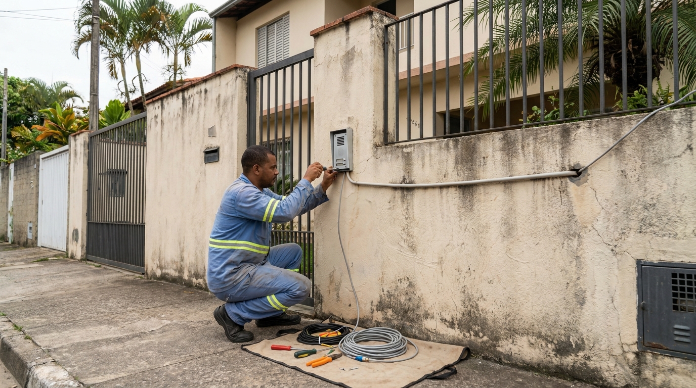 Instalacao de video porteiro em Fortaleza‑CE